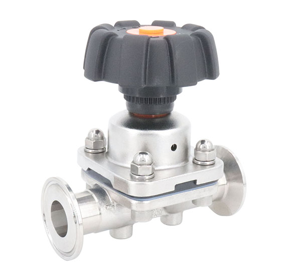 Manual diaphragm valve